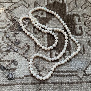 Lot of Elegant Pearl and Beaded Necklace Set